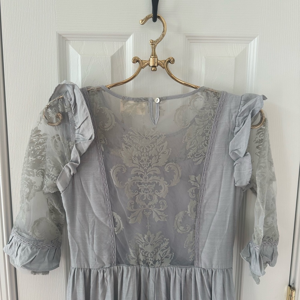 Brand New with Tags | Joyfolie MIA Joy Lace Embellished Dress in gray | Size 14